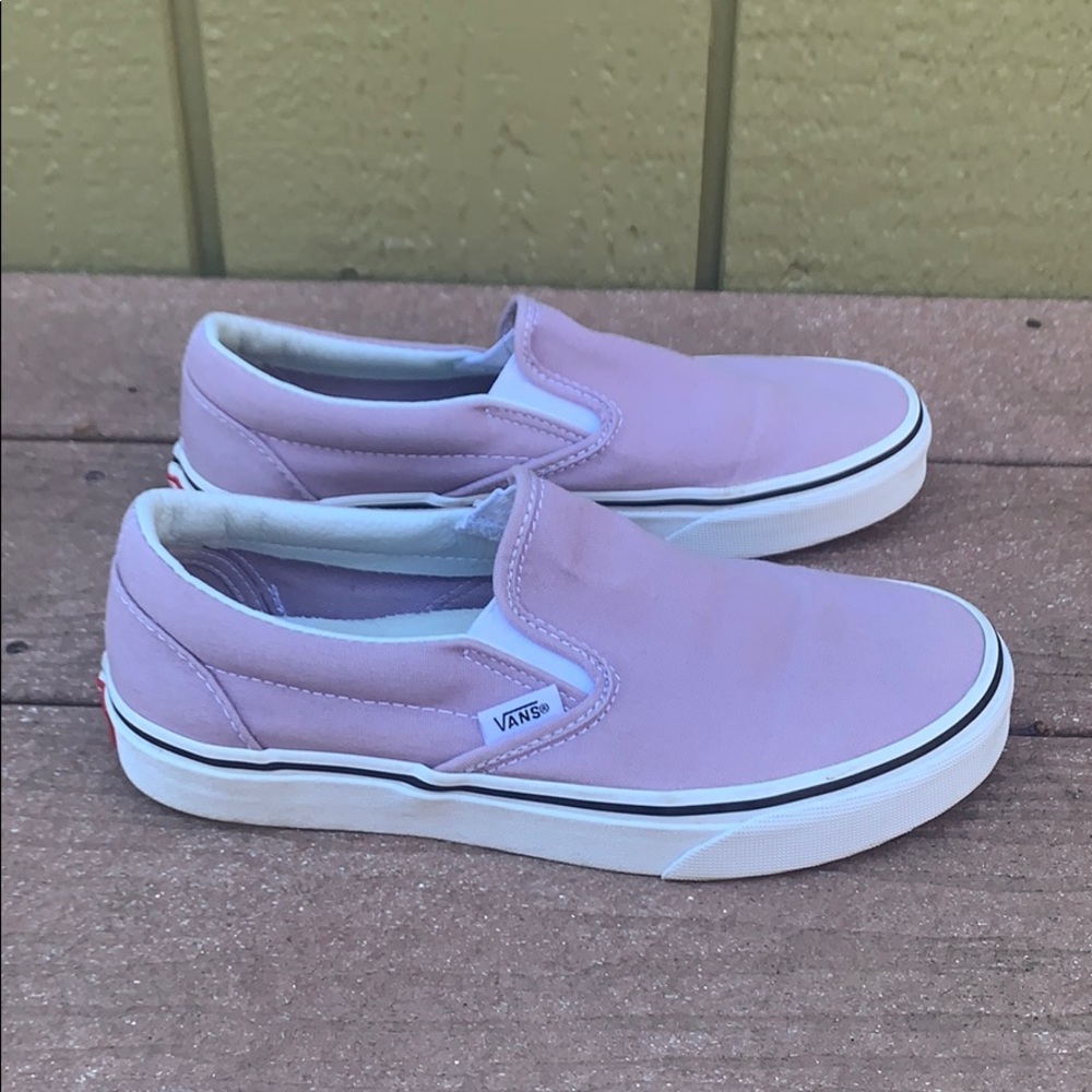 Purple Slip On Vans